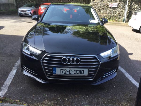 Audi A4 Saloon, Diesel, 2017, Black