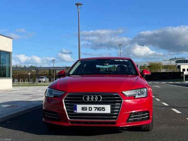 Audi A4 Saloon, Diesel, 2016, Red