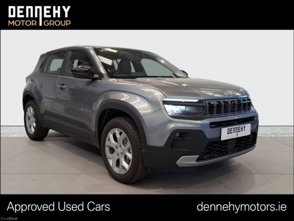 Jeep Avenger SUV, Petrol Hybrid, 2026, Grey