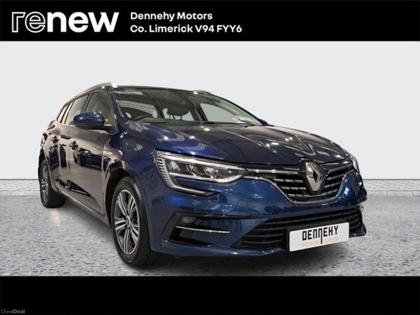 Renault Megane Estate, Petrol Plug-in Hybrid, 2021, Blue