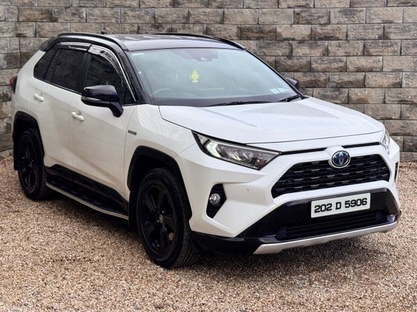 Toyota RAV4 SUV, Petrol Hybrid, 2020, White