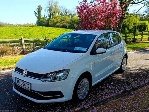 Volkswagen Polo Hatchback, Petrol, 2017, White