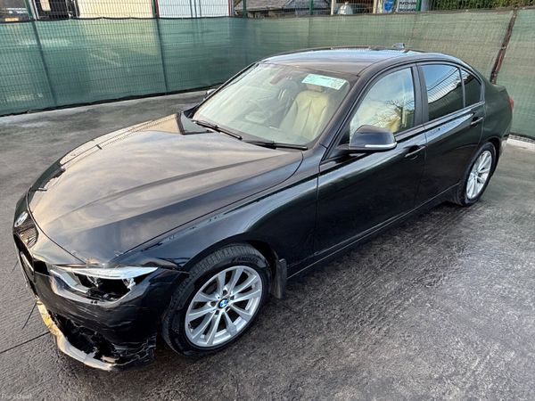 BMW 3-Series Saloon, Diesel, 2017, Black