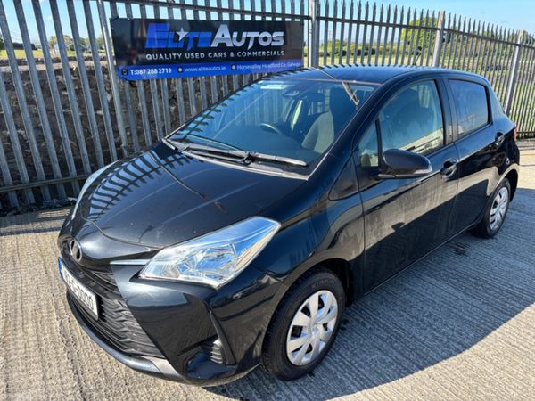 Toyota Vitz Hatchback, Petrol, 2018, Black