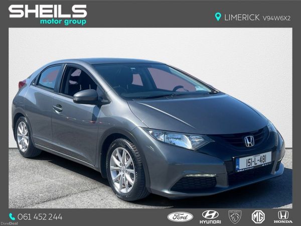 Honda Civic Hatchback, Petrol, 2015, Grey