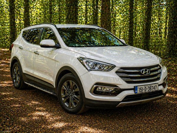 Hyundai Santa Fe SUV, Diesel, 2015, White