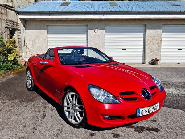 Mercedes-Benz SLK Convertible, Petrol, 2008, Red