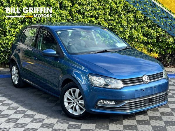 Volkswagen Polo Hatchback, Petrol, 2017, Blue