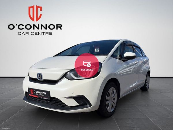 Honda Fit Hatchback, Petrol Hybrid, 2020, White