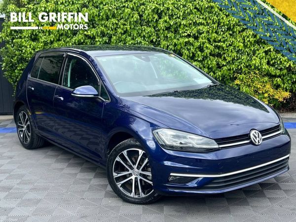 Volkswagen Golf Hatchback, Diesel, 2020, Blue
