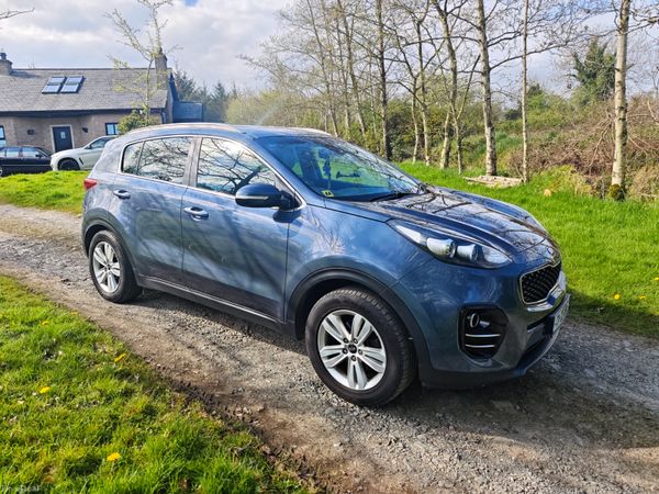 Kia Sportage SUV, Diesel, 2017, Blue