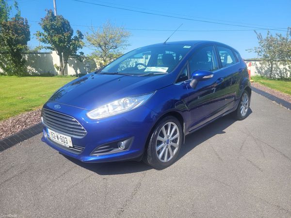 Ford Fiesta Hatchback, Diesel, 2015, Blue