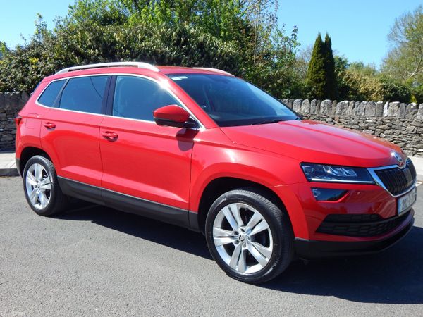 Skoda Karoq Estate/Jeep, Diesel, 2020, Red