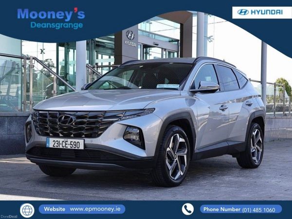 Hyundai Tucson SUV, Petrol Hybrid, 2023, Silver