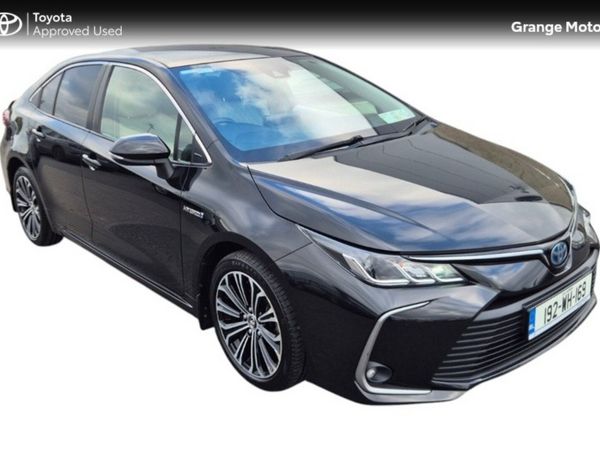 Toyota Corolla Saloon, Petrol Hybrid, 2019, Black