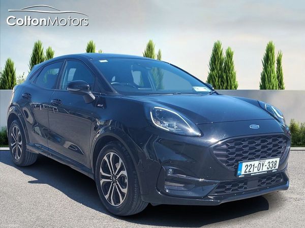 Ford Puma MPV, Petrol Hybrid, 2022, Black