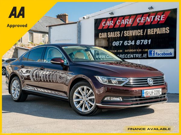Volkswagen Passat Saloon, Diesel, 2015, Red