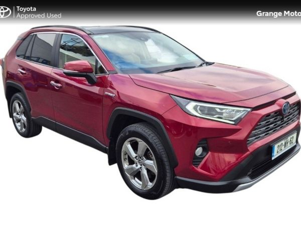 Toyota RAV4 SUV, Petrol Hybrid, 2021, Red