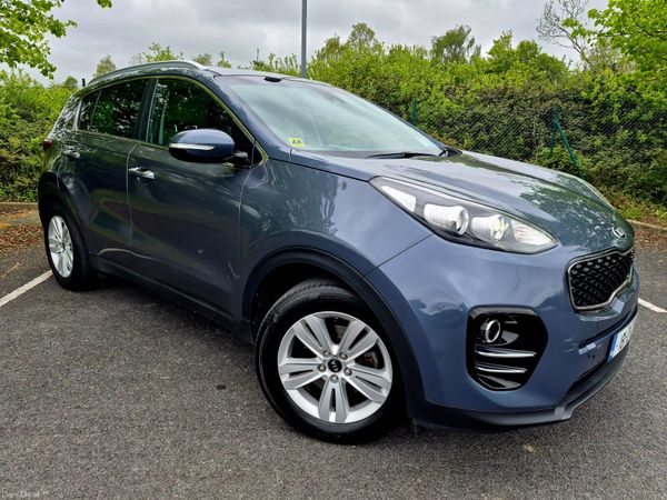 Kia Sportage SUV, Diesel, 2018, Blue