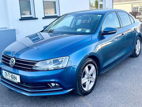 Volkswagen Jetta Saloon, Diesel, 2017, Blue