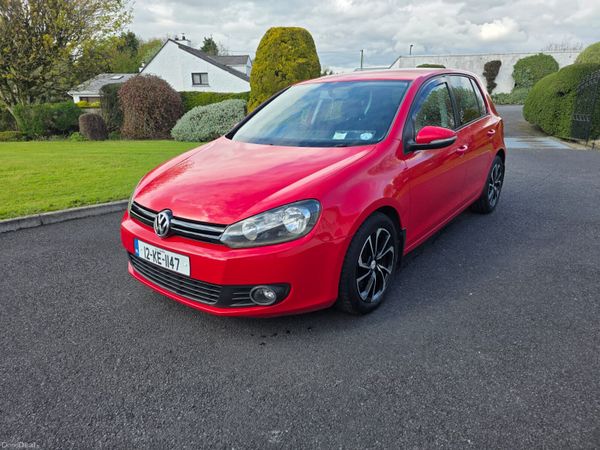 Volkswagen Golf Estate, Diesel, 2012, Red