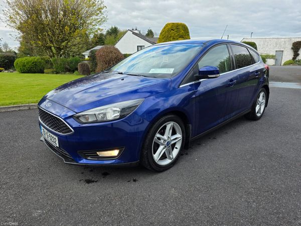Ford Focus Hatchback, Diesel, 2015, Blue