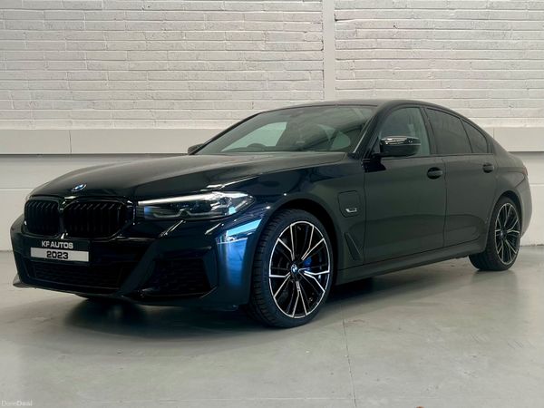 BMW 5-Series Saloon, Petrol Plug-in Hybrid, 2023, Black