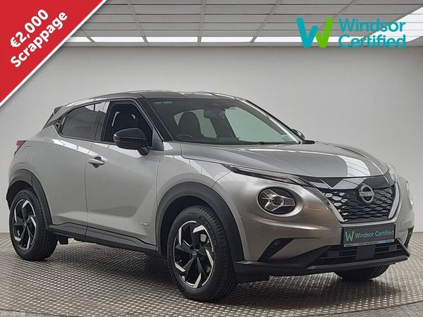 Nissan Juke SUV, Petrol Hybrid, 2024, Grey