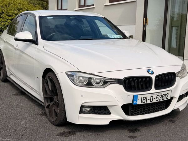 BMW 3-Series Saloon, Petrol Plug-in Hybrid, 2018, White