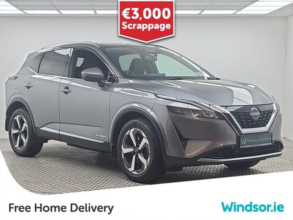 Nissan Qashqai MPV, Petrol Hybrid, 2023, Grey