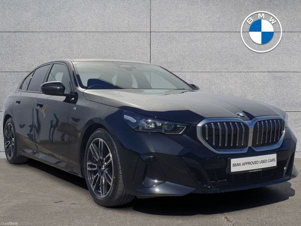 BMW 5-Series Saloon, Petrol, 2024, Black