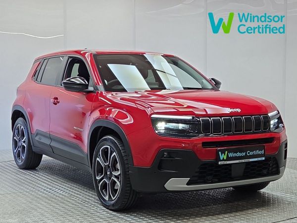 Jeep Avenger SUV, Electric, 2025, Red