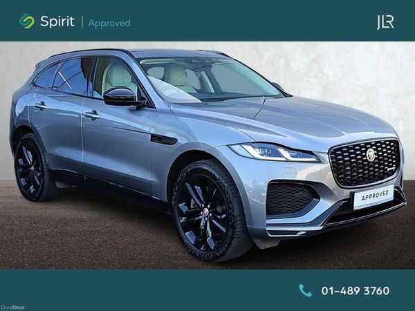 Jaguar F-Pace SUV, Petrol Hybrid, 2023, Grey
