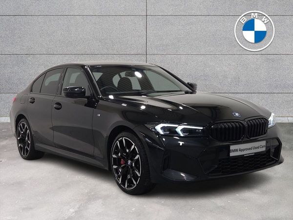 BMW 3-Series Saloon, Petrol Plug-in Hybrid, 2025, Black