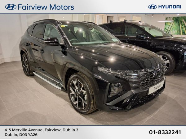 Hyundai Tucson SUV, Petrol Plug-in Hybrid, 2026, Black