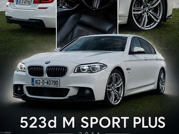 BMW 5-Series Saloon, Diesel, 2016, White