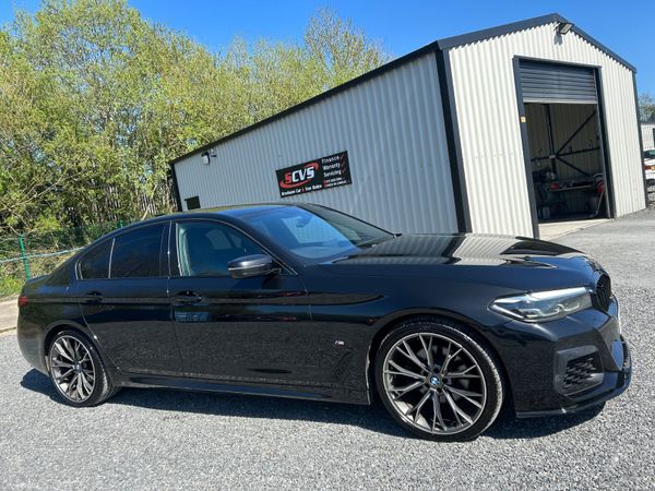BMW 5-Series Saloon, Diesel, 2022, Black