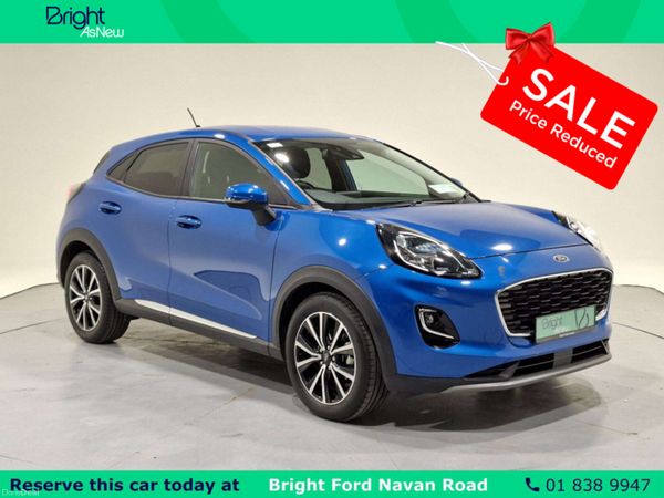 Ford Puma MPV, Petrol Hybrid, 2023, Blue