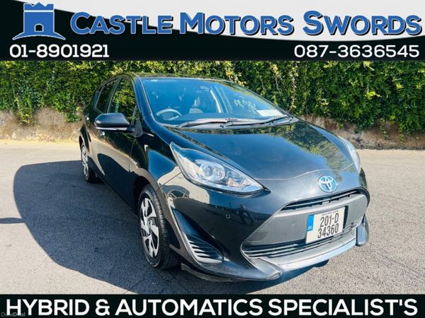 Toyota Aqua Hatchback, Petrol Hybrid, 2020, Black