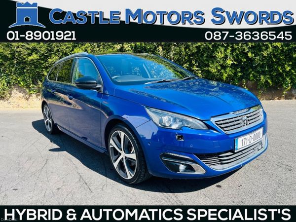 Peugeot 308 Hatchback, Petrol, 2017, Blue