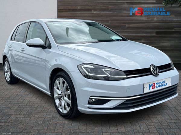 Volkswagen Golf Hatchback, Petrol, 2019, White