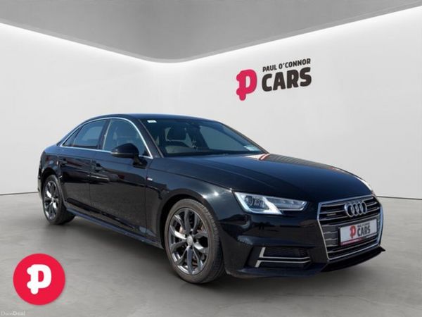Audi A4 Saloon, Diesel, 2018, Black
