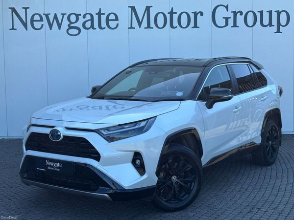 Toyota RAV4 Estate, Petrol Hybrid, 2024, White