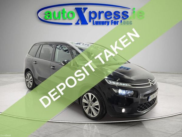 Citroen Grand C4 Picasso MPV, Petrol, 2015, Black