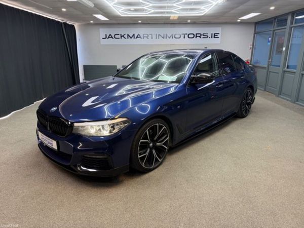 BMW 5-Series Saloon, Diesel, 2017, Blue