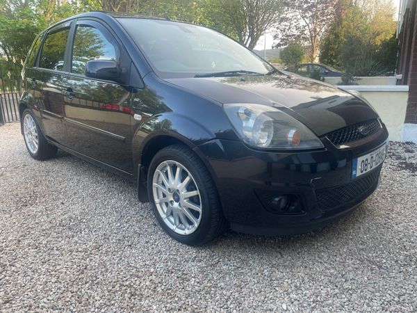 Ford Fiesta Hatchback, Petrol, 2008, Black