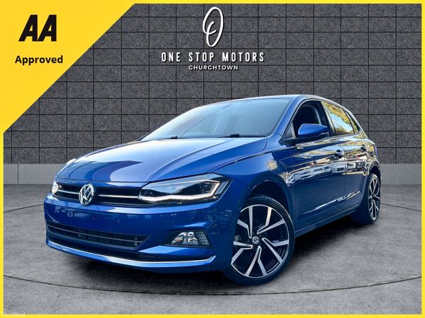 Volkswagen Polo Hatchback, Petrol, 2018, Blue