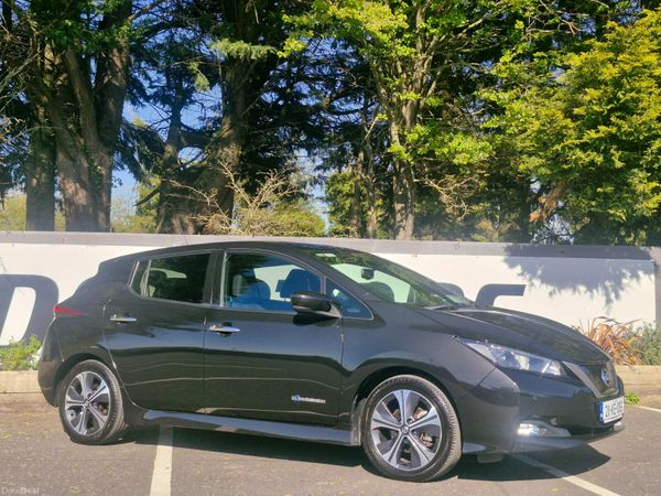 Nissan Leaf Hatchback, Electric, 2021, Black