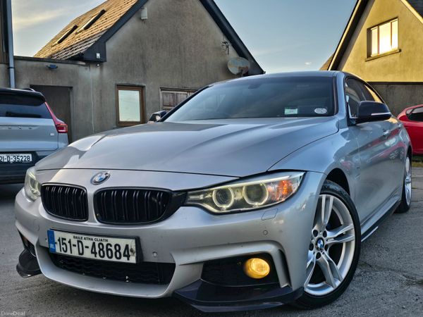 BMW 4-Series Coupe, Diesel, 2015, Silver