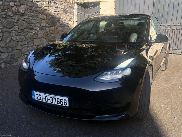 Tesla Model 3 Saloon, Electric, 2022, Black